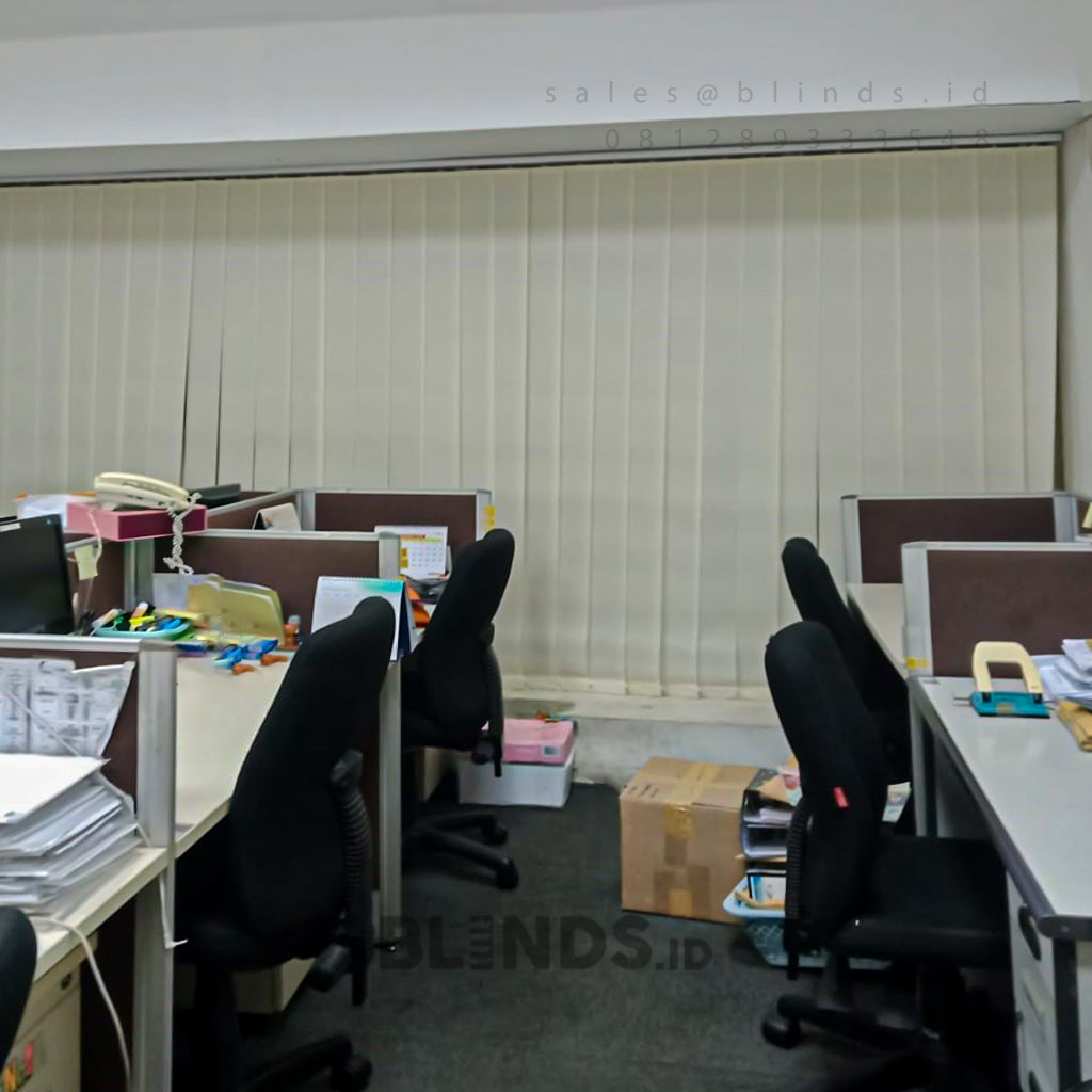 Jual Vertical Blinds Dimout Sp 8000-8 Cream Komplek Golden Plaza Cilandak Jakarta
